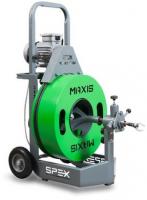 Прочистная машина барабанного типа SPEX MAXIS (D 100-300мм, трос 20мм/40м с креплением для насадок)